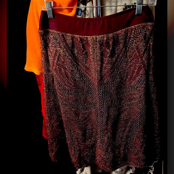 Anthrop sparkle skirt - Picture 1 of 5